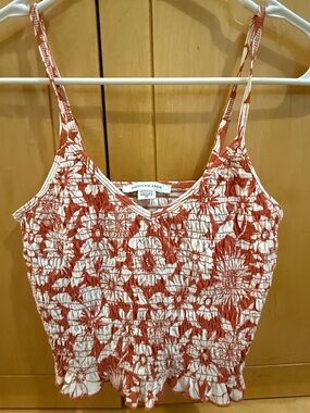 American Eagle Smocked crop top